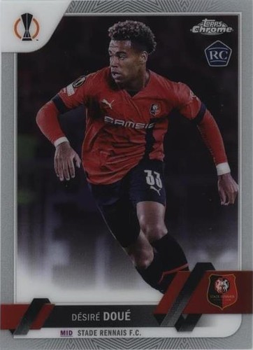 2022-23 Topps Chrome UEFA Club Competitions Desire Doue #48
