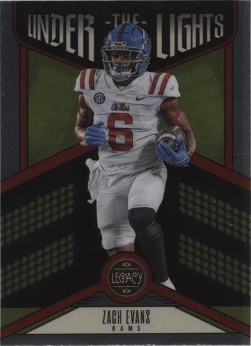 2023 Panini Legacy #UL-ZEV Zach Evans 116/149 Under the Lights
