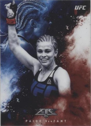 2017 Topps Chrome UFC - Paige VanZant #UF-PVA