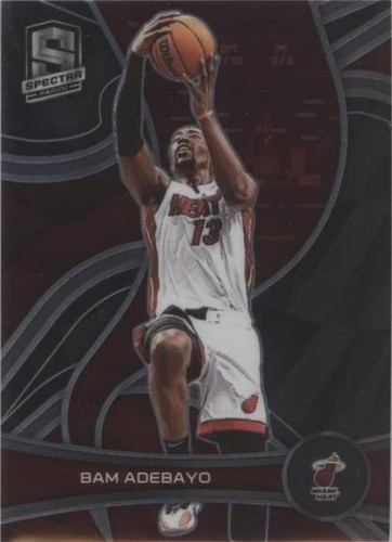 Bam Adebayo 2021 Panini Flux Fluid Basketball Card Miami