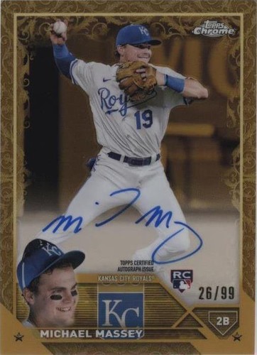 2023 Topps Gilded Collection - Michael Massey #CGA-MM