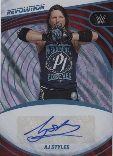 2023 Panini Revolution WWE - AJ Styles #AG-AJS