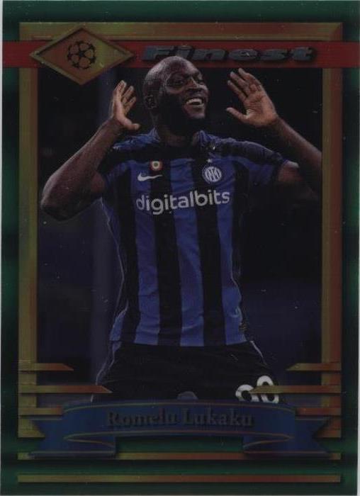 2022-23 Topps Finest Flashbacks UEFA Romelu Lukaku #86