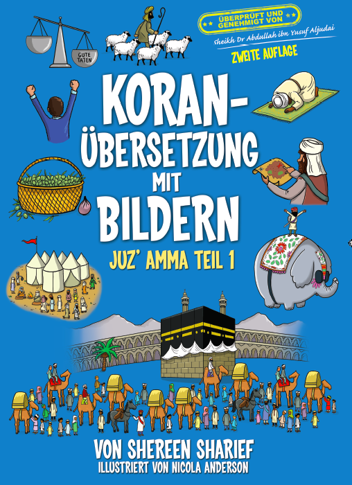 Koran-Übersetzung mit Bildern (Juz Amma Teil 1) Islam Kinder Kuran Sunna Abaya
