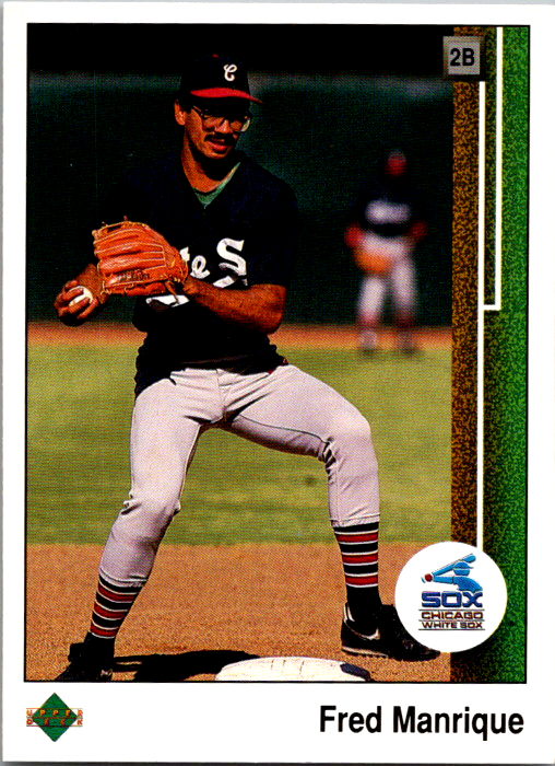 1989 Upper Deck Baseball Fred Manrique #628 Chicago White Sox