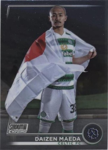 2022-23 Topps Stadium Club Chrome UEFA Club Competitions Daizen Maeda #38