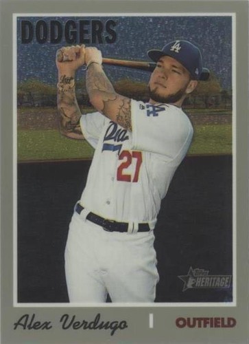 2019 Topps Heritage High Number - Alex Verdugo #THC-540