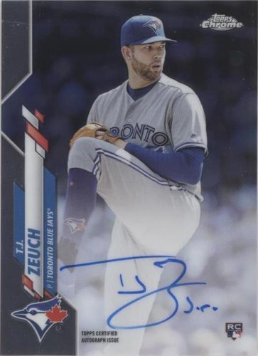 2020 Topps Chrome - T.J. Zeuch #RA-TZ