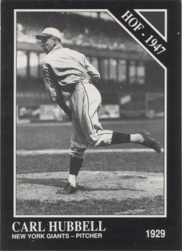 1991 The Sporting News Conlon Collection - Carl Hubbell #10