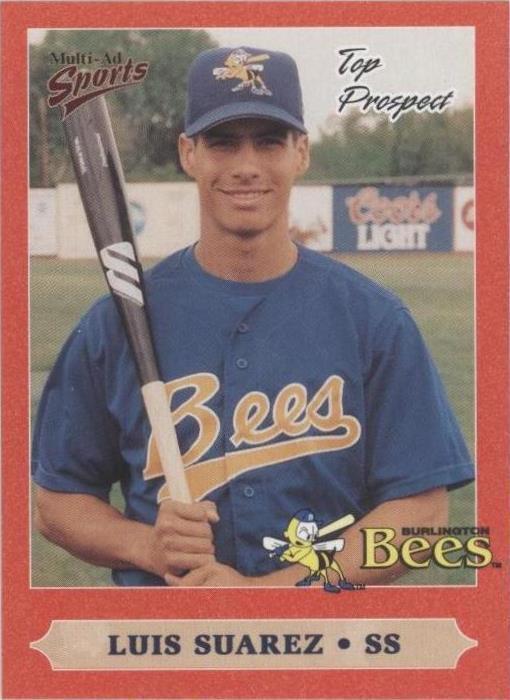 1999 Multi-Ad Sports Midwest League Top Prospects - Luis Suárez #5