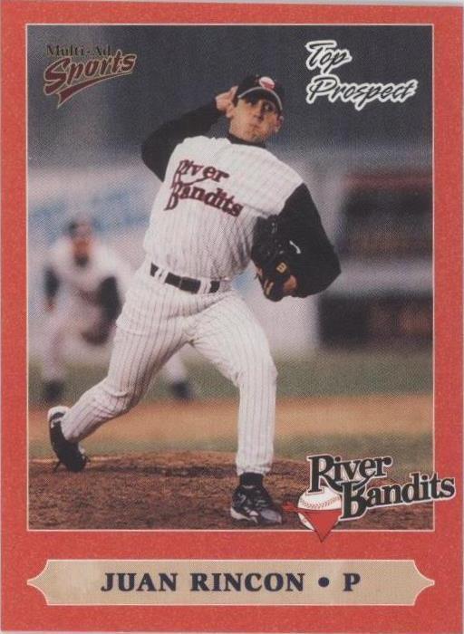 1999 Multi-Ad Sports Midwest League Top Prospects - Juan Rincon #21