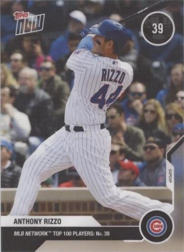 2020 Topps Now MLB Network Top 100 Players - Anthony Rizzo #MN39