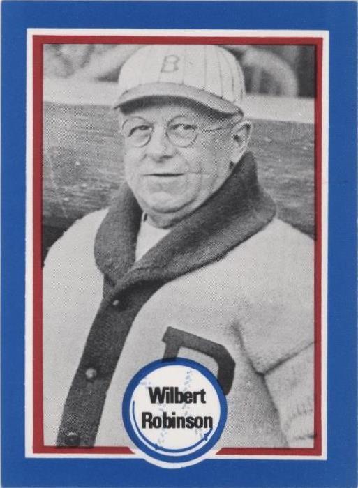 1976 Shakey's Baseball's Hall of Fame - Wilbert Robinson #38