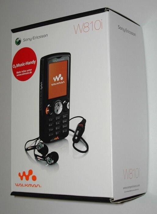 Sony Ericsson W810i Walkman (Sim-Lock Frei) 4band 2mp Original Gut Ovp