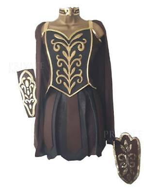 Warrior Princess Fantasy Fancy Dress Cosplay Halloween Superhero New 10 12