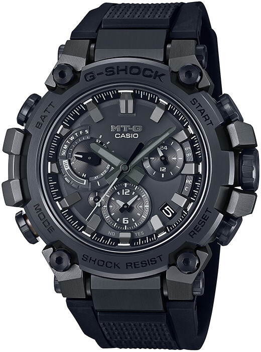 Pre-owned Casio G-shock Mt-g Mtg-b3000b-1ajf Men's Watch Solar Bluetooth Analog Black