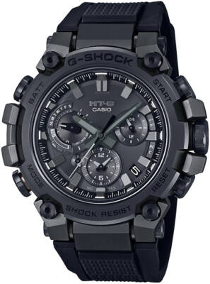 Pre-owned Casio G-shock Mt-g Mtg-b3000bd-1a2jf Black Bluetooth Solar Men Watch In Box