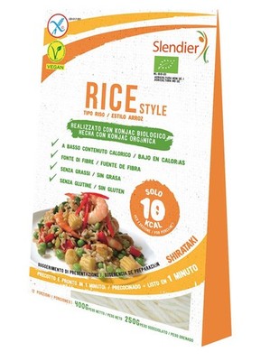 Slendier Shirataki Riso Biologico 250g