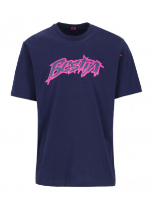 Official ENEA BASTIANINI Blue  Bestia T shirt - 22 32602