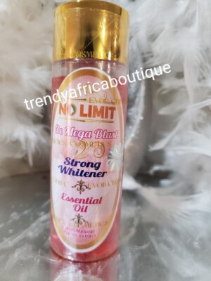 NO LIMIT 3x MEGA BLAST essential oil, clear, smooth & soft skin. 100ml x1