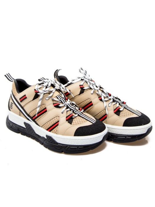 NEW 695$ BURBERRY SNEAKERS UNION TB Logo WOMEN'S SHOES EU 41