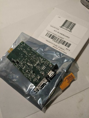 Liebert 416701G Intellislot Web Card UPS MANAGEMENT INTERFACE RS232/ETHERNET