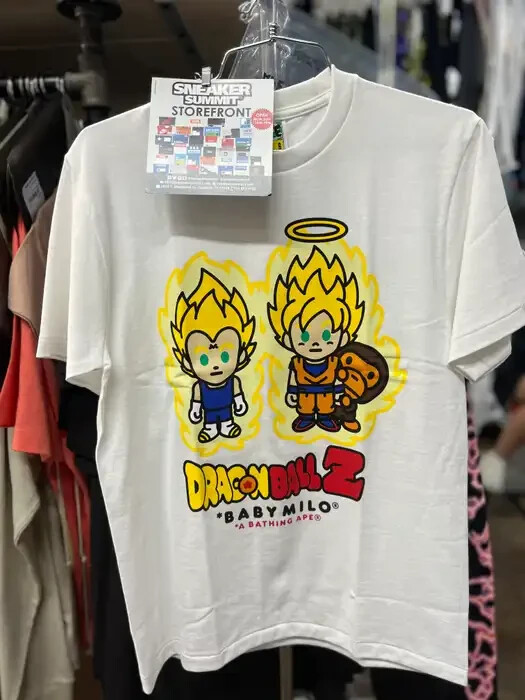 BAPE×DRAGON BALL Z SUPER SAIYAN & CELL A Bathing Ape x Dragon Ball Z - Super Saiyan & Cell Tee