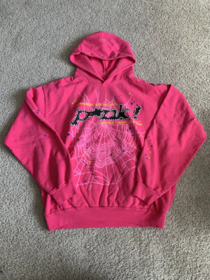 Sp5der P*nk Hoodie pink 100% AUTHENTIC | eBay