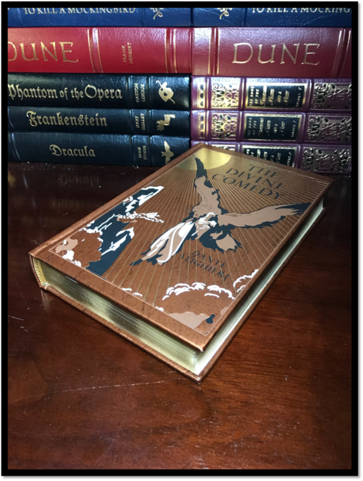 Dante's The Divine Comedy Illustrated by Gustave Dore New Leather Bound Hardback