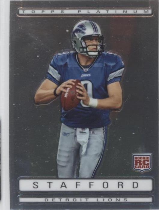 Matthew Stafford #125 Topps Platinum 2009