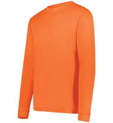 Augusta Sportswear 788 Adult Wicking Long Sleeve Tee Top T-Shirt