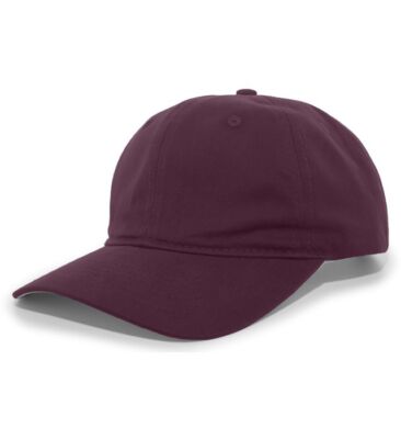 Brushed Cotton Twill Hook-And-Loop Adjustable Cap