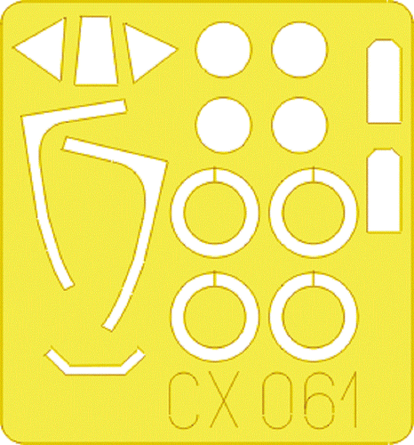 Eduard Mask 1/72 Typhoon Mk Ib Mask for Academy  CX 061