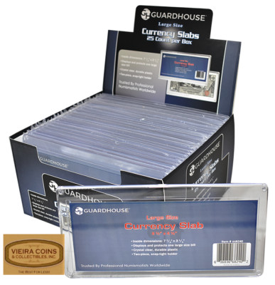 GUARDHOUSE ACRYLIC SNAPLOCK LARGE SIZE CURRENCY  HOLDERS  - #6868240