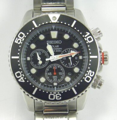 Seiko Chronograph 200M for sale in UK | View 32 bargains