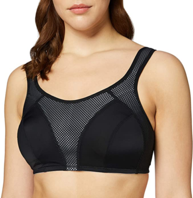 Pour Moi Energy Non-Wired Sports Bra 97001 UK 34J Black/White (29)