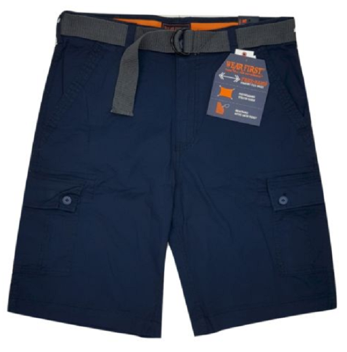 Wearfirst Men's 685 Legacy Belted Cargo Shorts