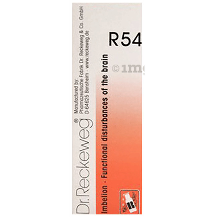 Dr Reckeweg R54 Drops 22ml Pack Made in Germany OTC Homeopathic Drops
