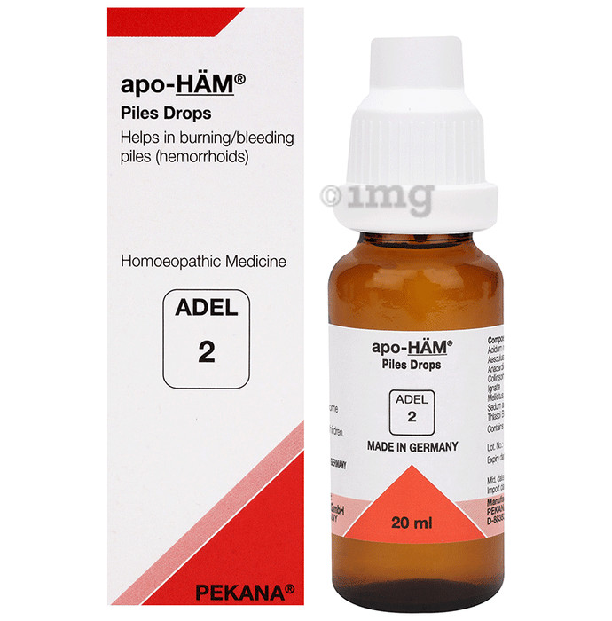 ADEL 2 Drops 20ml Pack apo-HAM Adel Pekana Germany OTC Homeopathic Drops