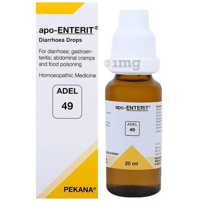 ADEL 49 Drops 20ml Pack apo-ENTERIT Adel PEKANA Germany OTC Homeopathic Drops