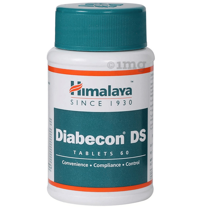 Himalaya Diabecon DS Herbal Ayurvedic 60 Tablets Fast Shipping