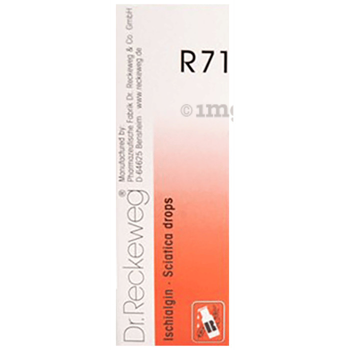 Dr Reckeweg R71 Drops 22ml Pack Made in Germany OTC Homeopathic Drops