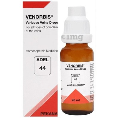 ADEL 44 Drops 20ml Pack VENORBIS Adel PEKANA Germany OTC Homeopathic Drops I478