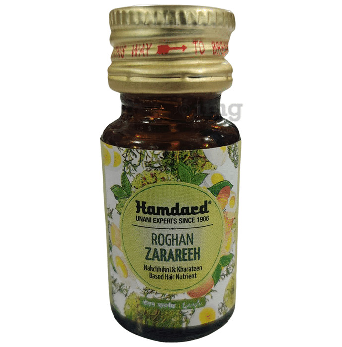 Hamdard Roghan Zarareeh Unani Natural Hair OIL Healthy & Thick Hair 25ML
