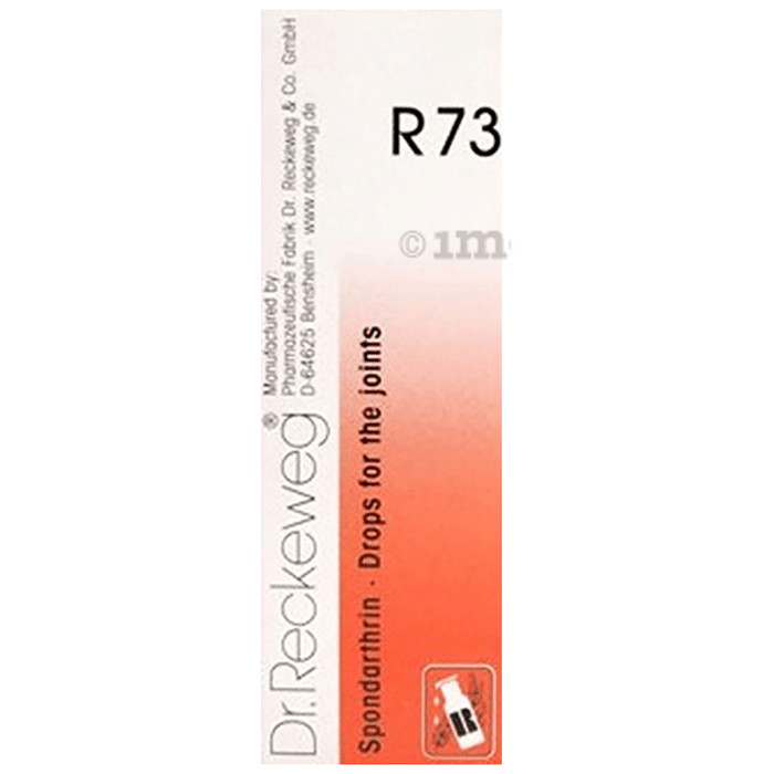 Dr Reckeweg R73 Drops 22ml Pack Made in Germany OTC Homeopathic Drops