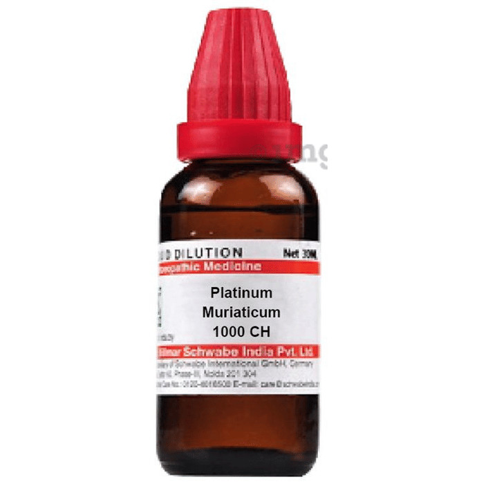 Willmar Schwabe India Platinum Muriaticum 1M (1000 CH) (30ml)
