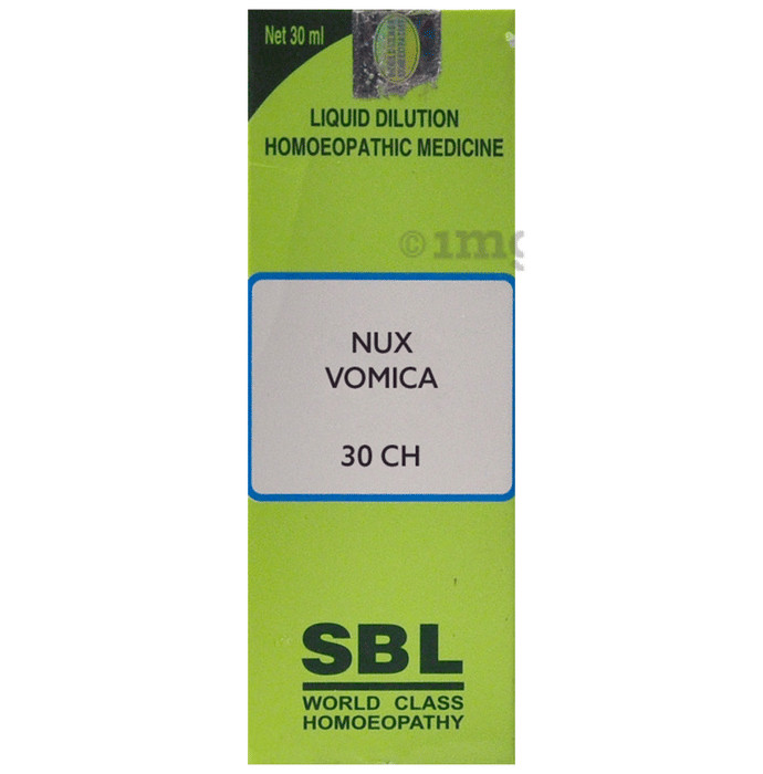 SBL N-ux Vo-mica 30 CH (30ml)