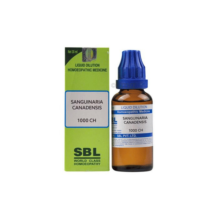 SBL Sanguinaria Canadensis 1000 CH (30ml)