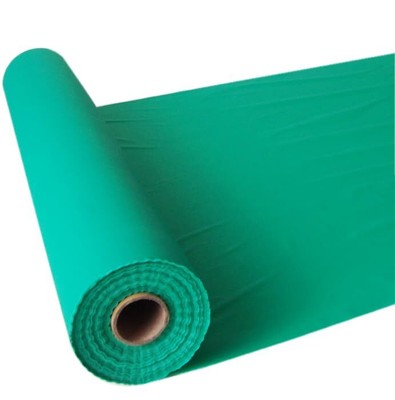 , Emerald Green Plastic Table Cover Roll - 40in X 100 feet Heavy Duty Plastic...