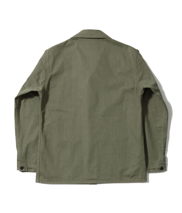 Pre-owned Buzz Rickson's Lot No. Br14872 N-3 Utility Jacket U.s. Navy Recommend Japan In Green